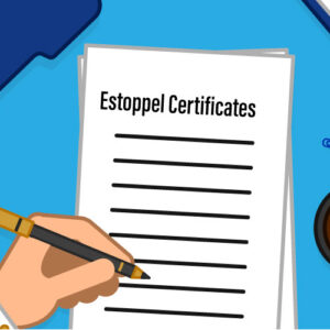 Estoppel Letter Certificate